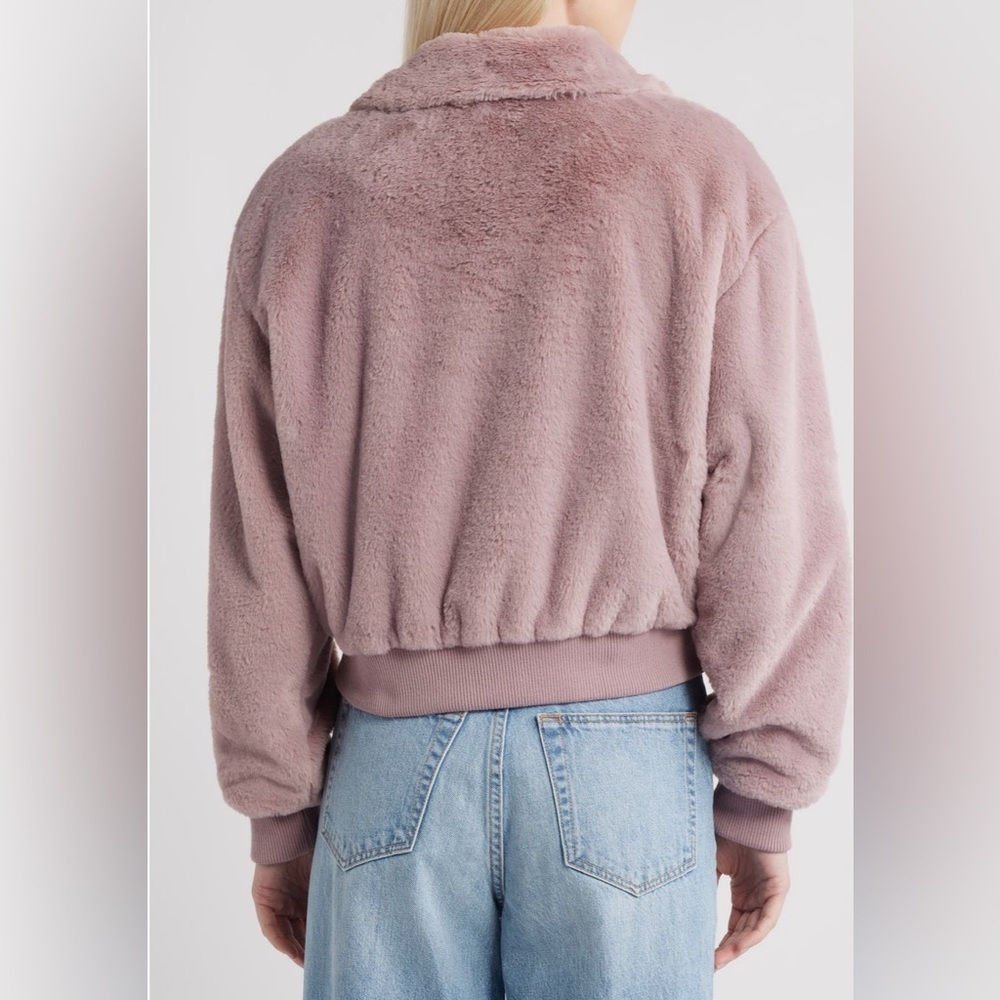 NEW…Thread & Supply Plush Faux-Fur Jacket - Picture 3 of 6